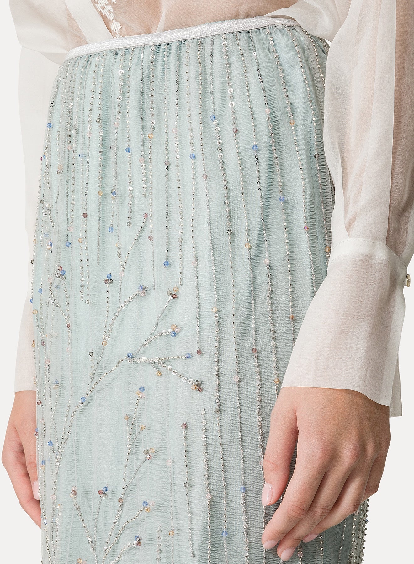 Skirt with "Firefly" embroidery - Firefly