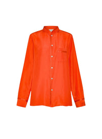 Classic collar shirt - Papavero