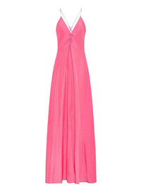 Robe nuisette en soie - Ortensia