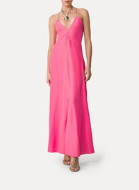 Robe nuisette en soie - Ortensia