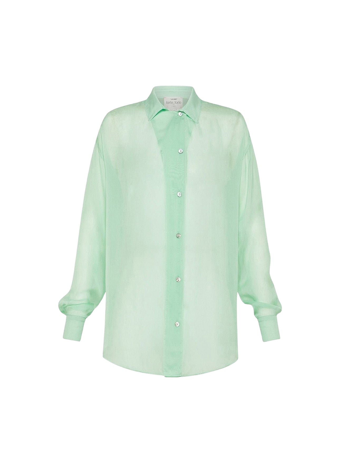 Chemise à col classique - Mint