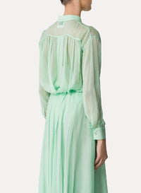 Chemise à col classique - Mint