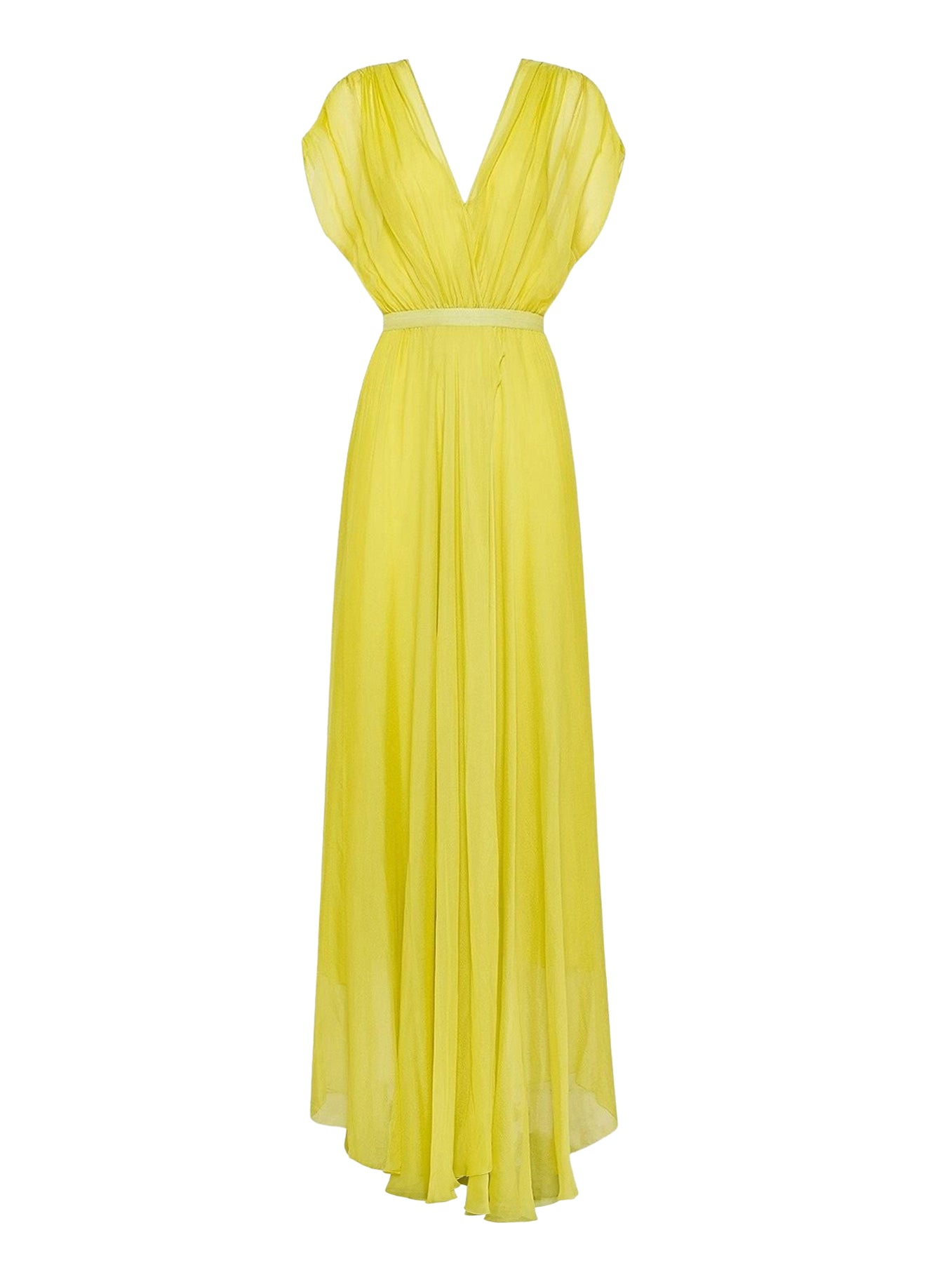 Robe à col croisé - Clorofilla