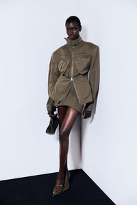 Veste cargo - Kaki