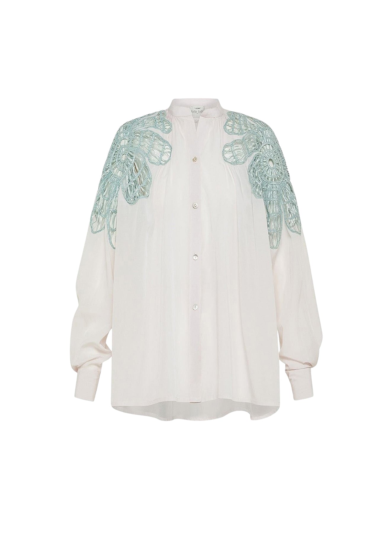 Chemise bohème avec incrustation - Rugiada