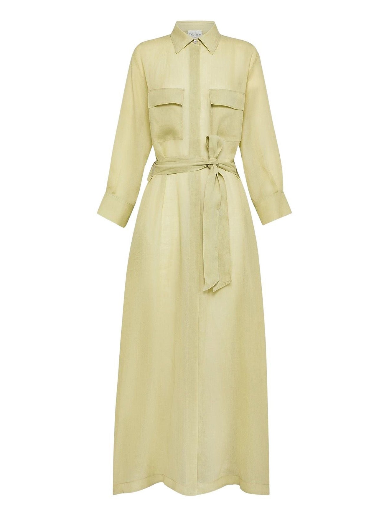 Robe à taille ceinturée - Clorofilla