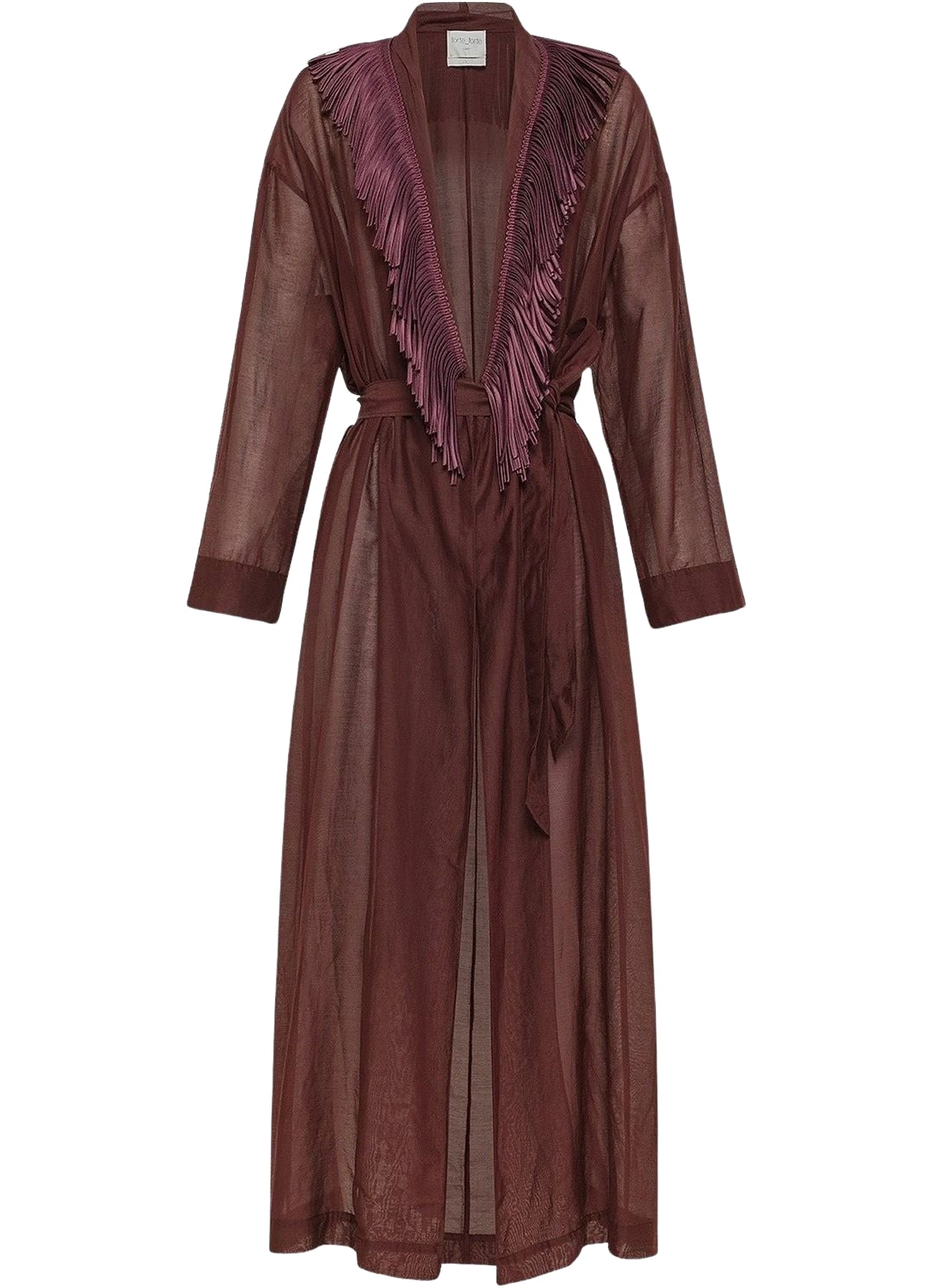 Kimono avec franges - Black Orchid