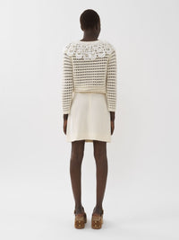 BASEPLUS_Light Ivory SKIRT - Light Ivory