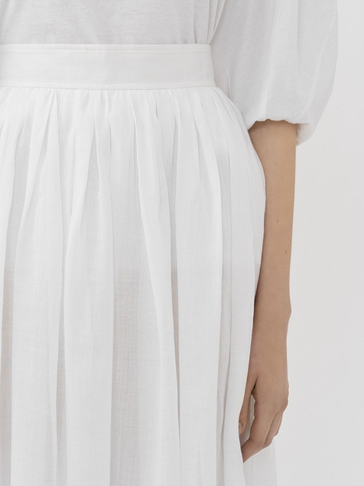 White SKIRT - White