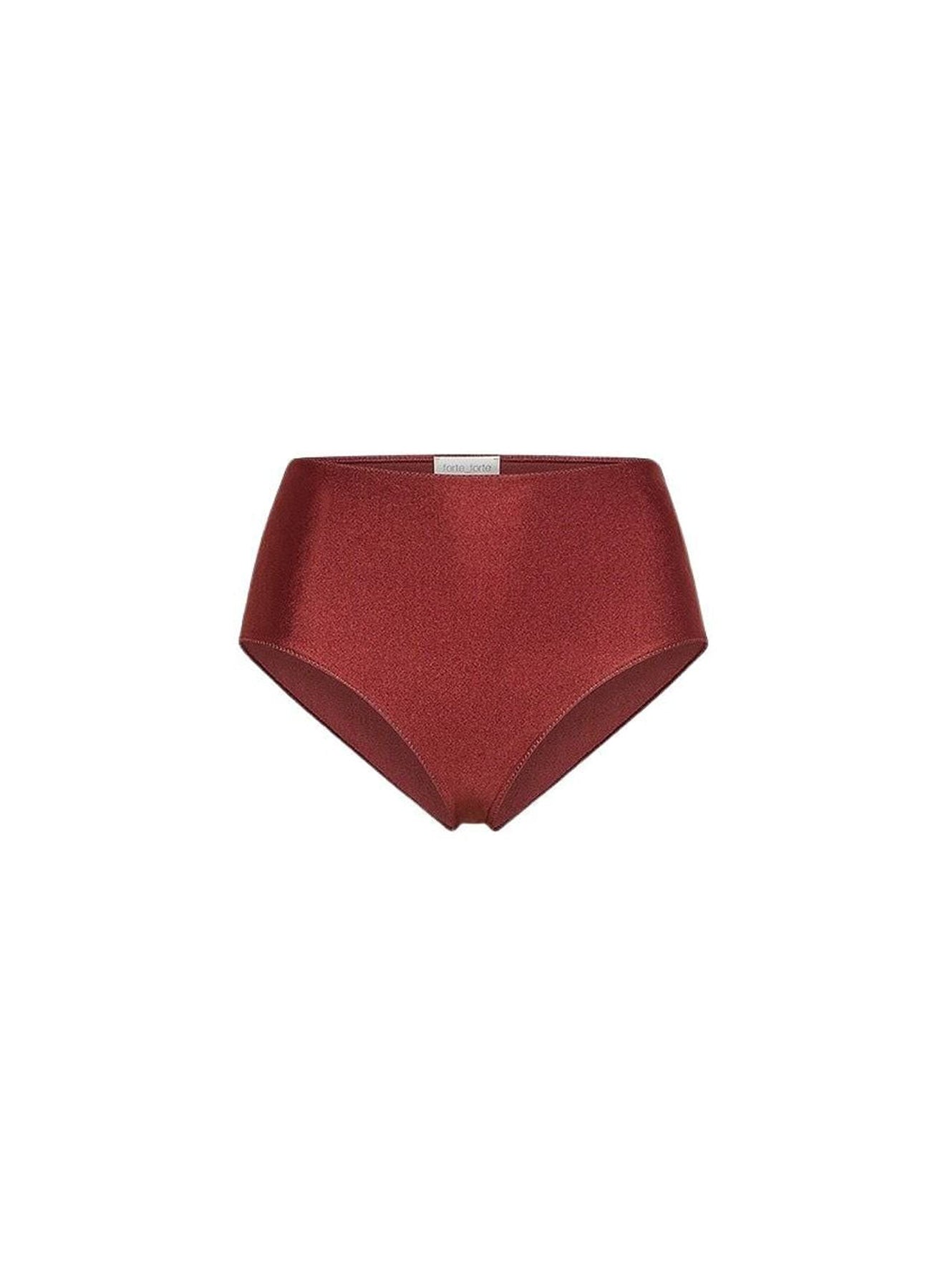 Bas de maillot de bain à empiècements - Cacao