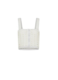Handmade crochet top - Giglio