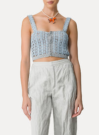 Handmade crochet top - Giglio