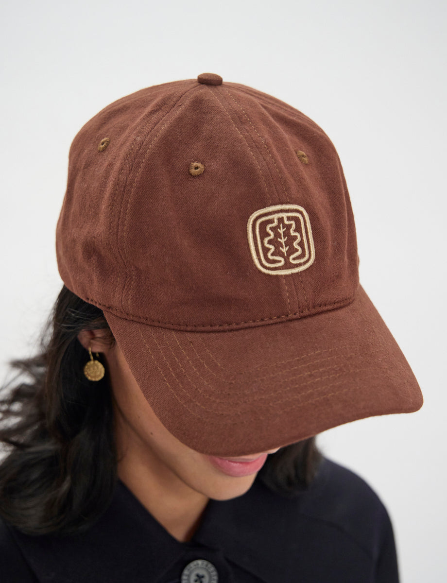 10qty NEW  / Casquette Lennie -  Brown Chocolate