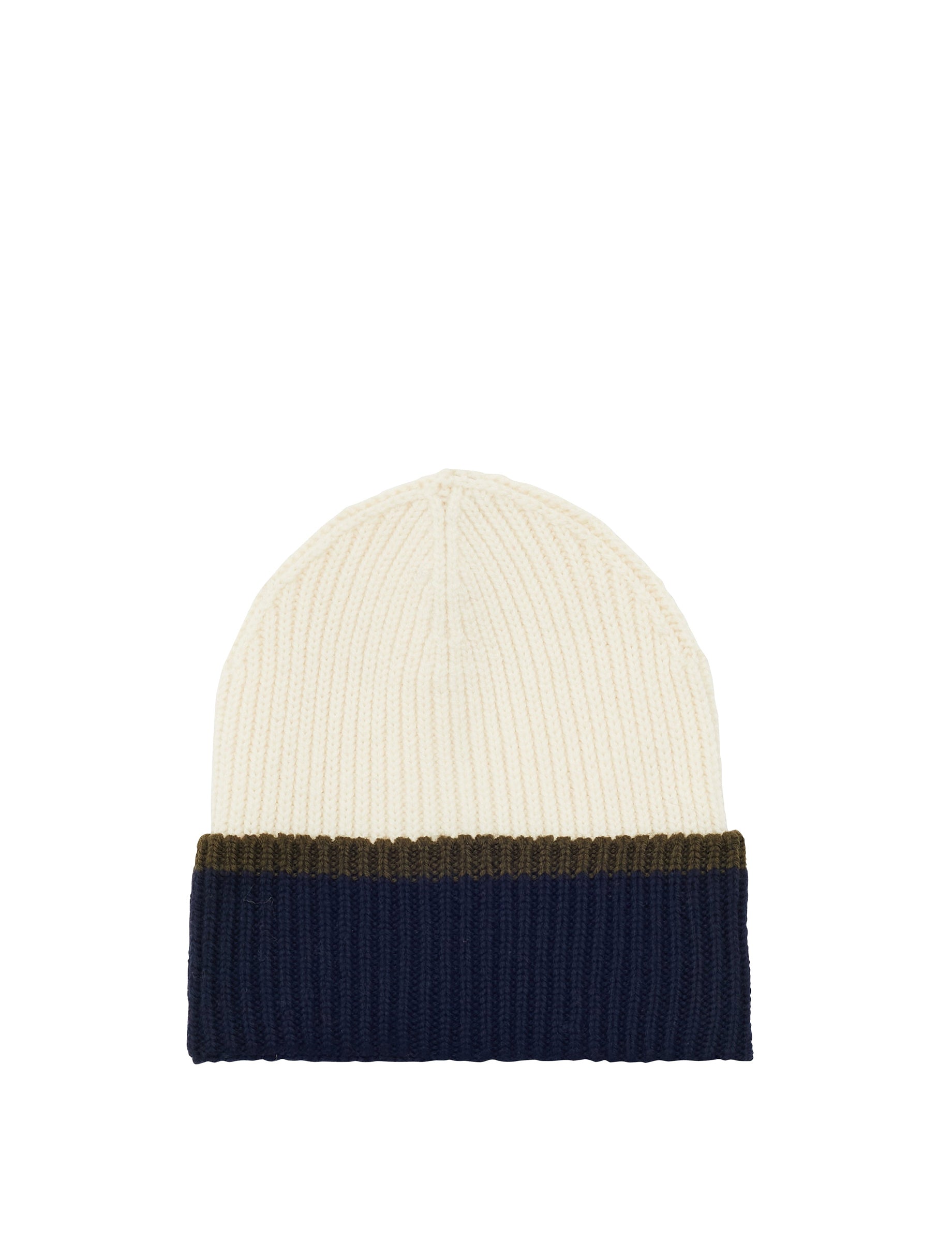 9qty NEW  / Chapeau Pedro en laine -  Navy Khaki Ecru