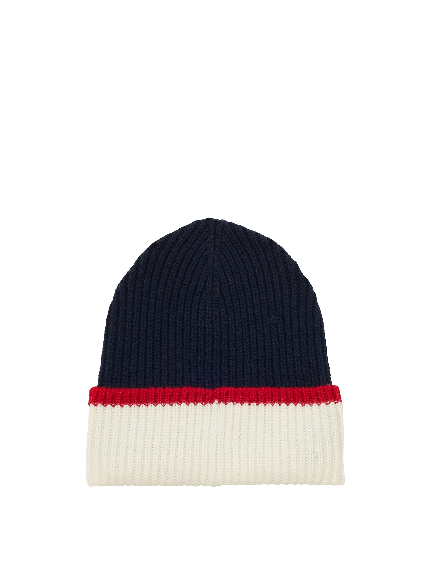 4qty NEW  / Chapeau Pedro en laine -  Navy Red Ecru
