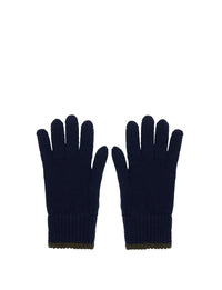 2qty NEW  / Gants Bahia en laine -  Navy Khaki Ecru