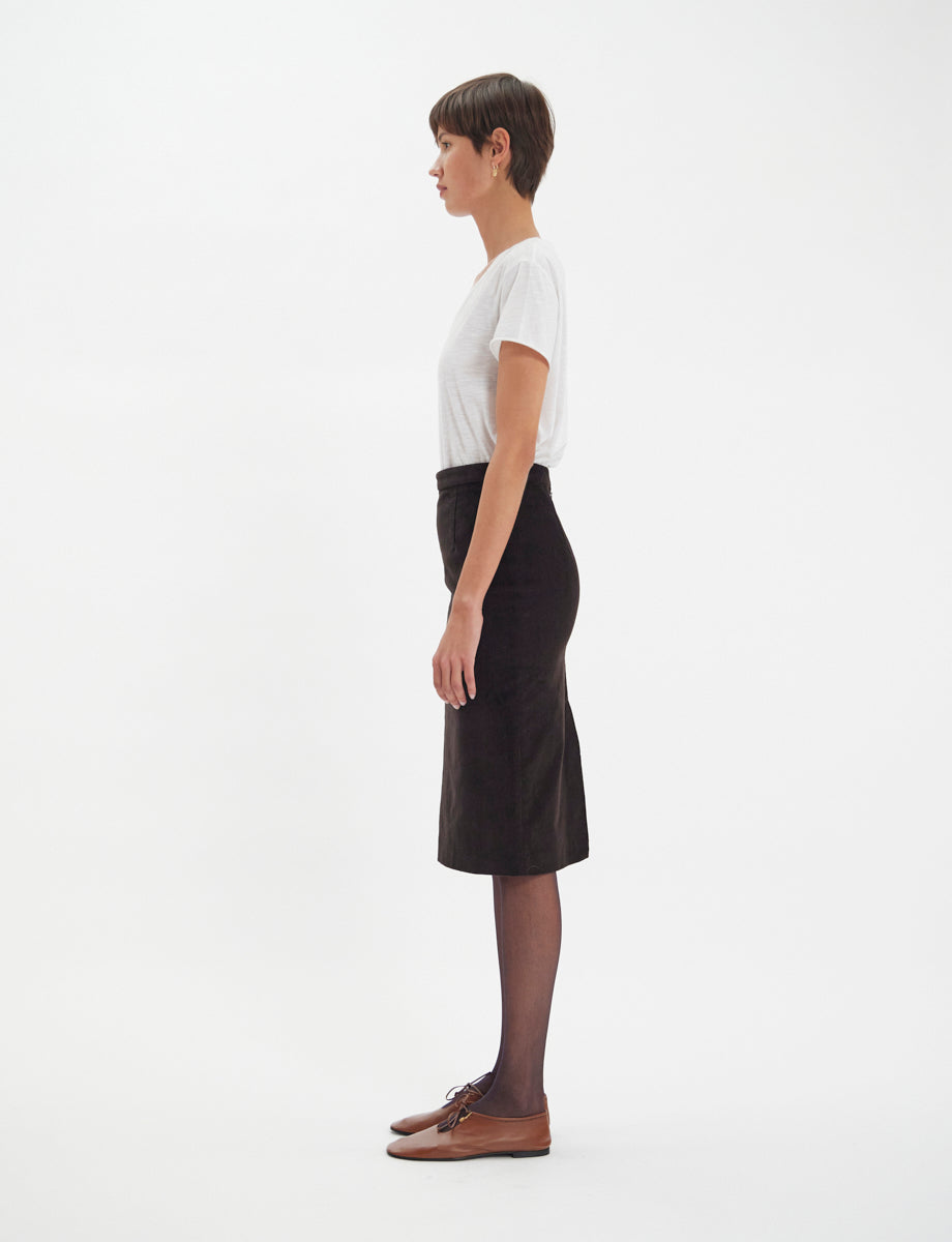 30qty NEW  / Jupe Gabriela -  Brown