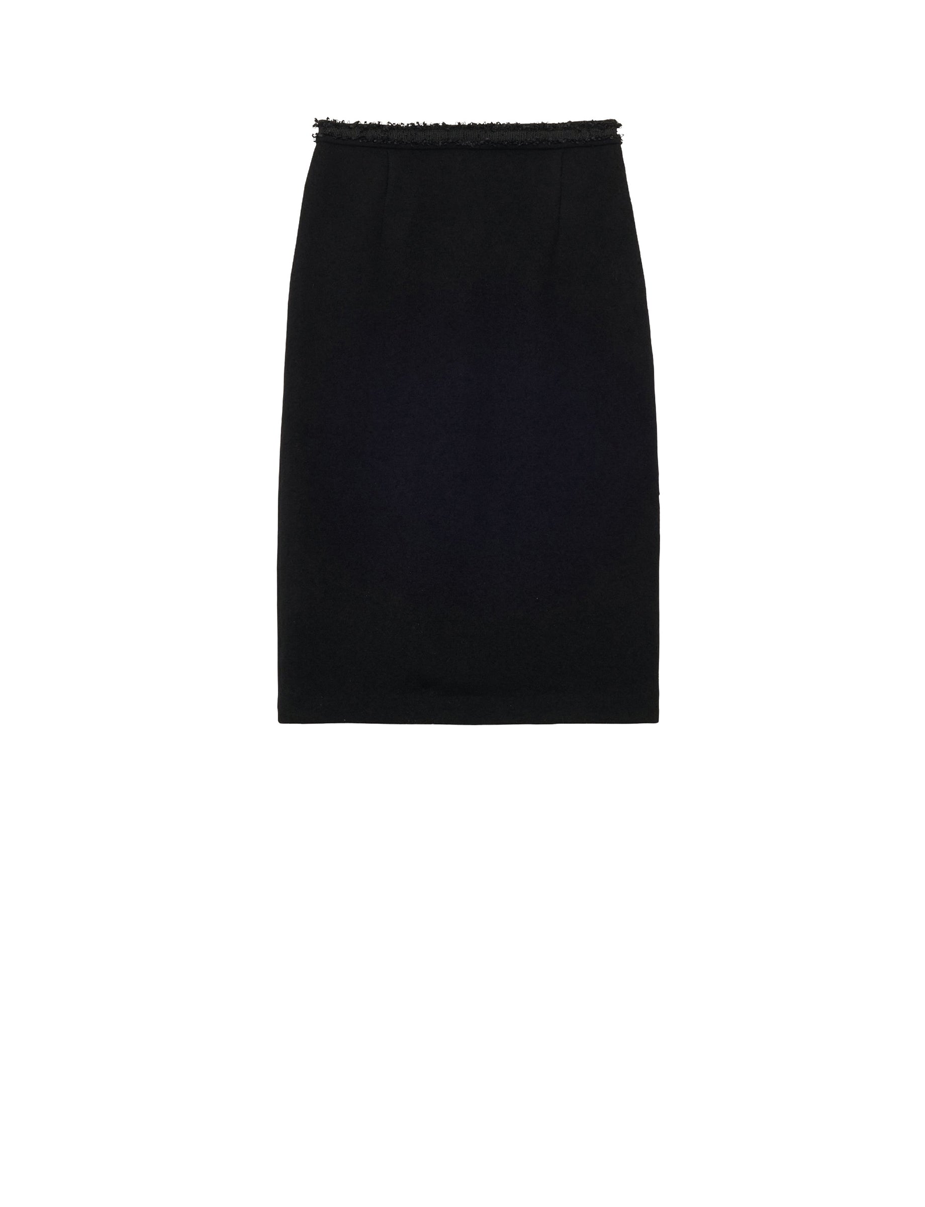 37qty NEW  / Jupe Gabriela en laine -  Black