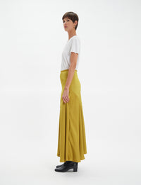 15qty NEW  / Jupe Velvette -  Mustard