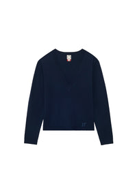 2qty NEW  / Pull Morgana en laine -  Blue Navy