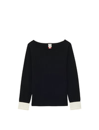 4qty NEW  / Pull Gigi en laine -  Black