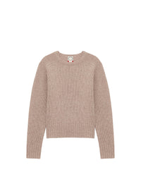11qty NEW  / Pull Arthur en laine et cachemire mélangé -  Beige