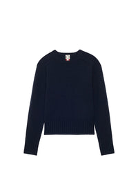 15qty NEW  / Pull Arthur en laine et cachemire mélangé -  Blue Navy