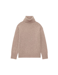 14qty NEW  / Pull Aiden en laine et cachemire mélangé -  Beige