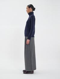 29qty NEW  / Pull Aiden en laine - Blue Navy