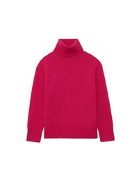 22qty NEW  / Pull Aiden en laine et cachemire mélangé -  Pink