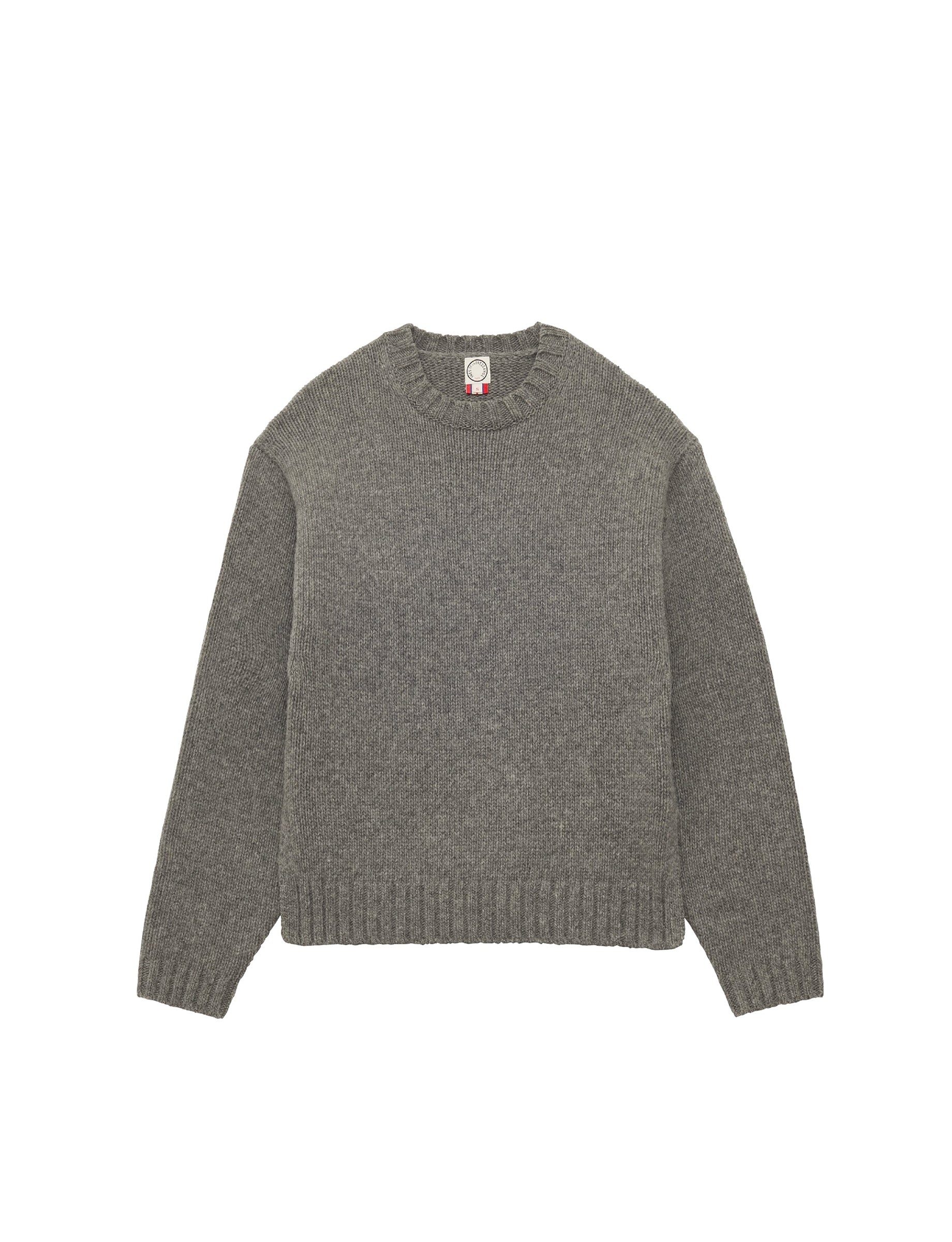 22qty NEW  / Pull Paulin en cachemire -  Mid Grey