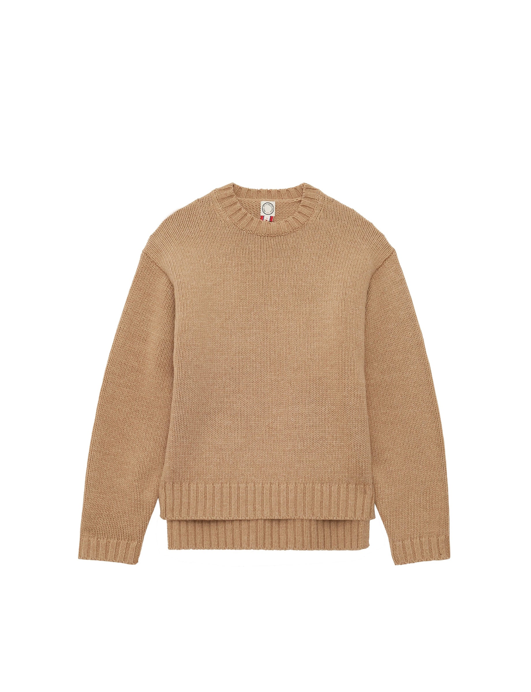 44qty NEW  / Pull Paulin en cachemire -  Light Camel