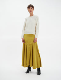 16qty NEW  / Pull Marlon en cachemire -  White