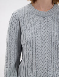 23qty NEW  / Pull Marlon en cachemire -  Green Water