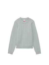 23qty NEW  / Pull Marlon en cachemire -  Green Water