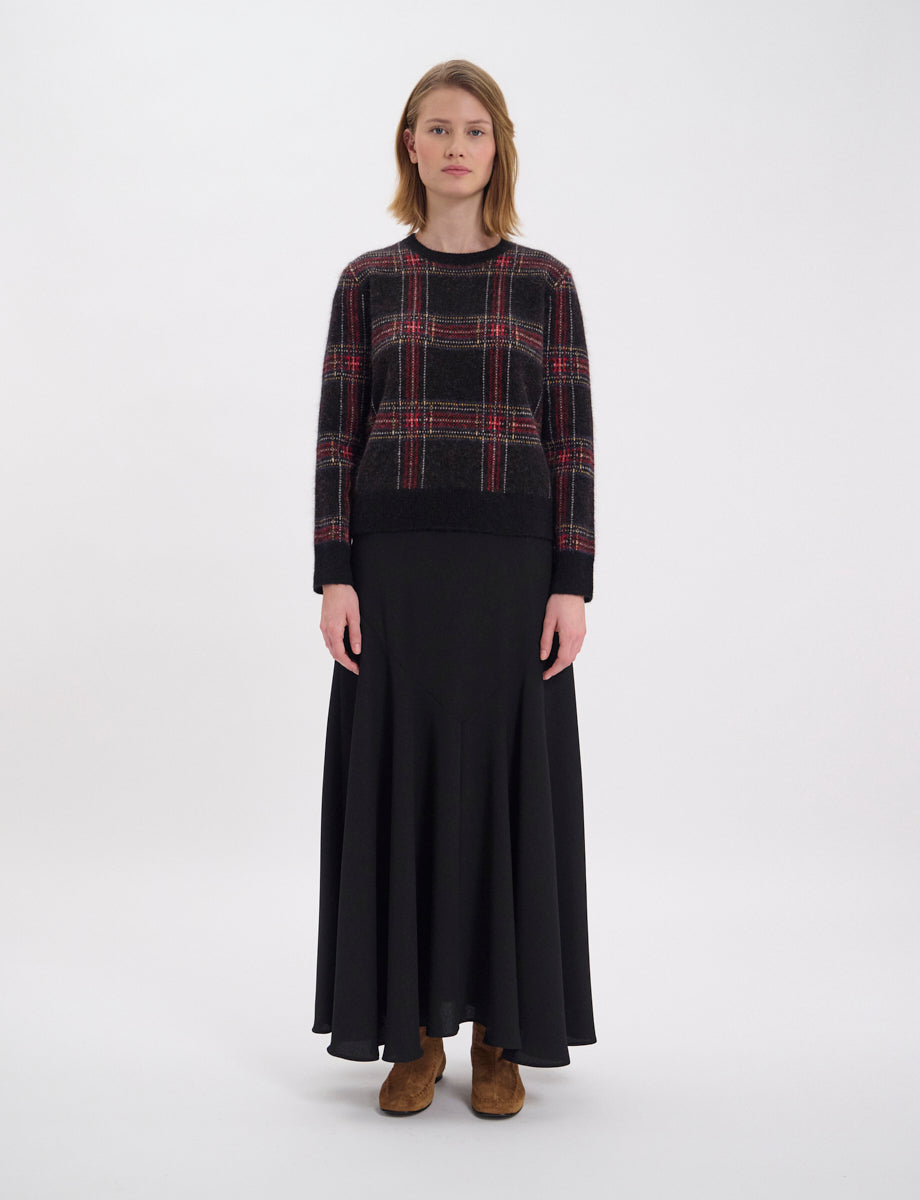 8qty NEW  / Pull Ulysse en laine -  Black