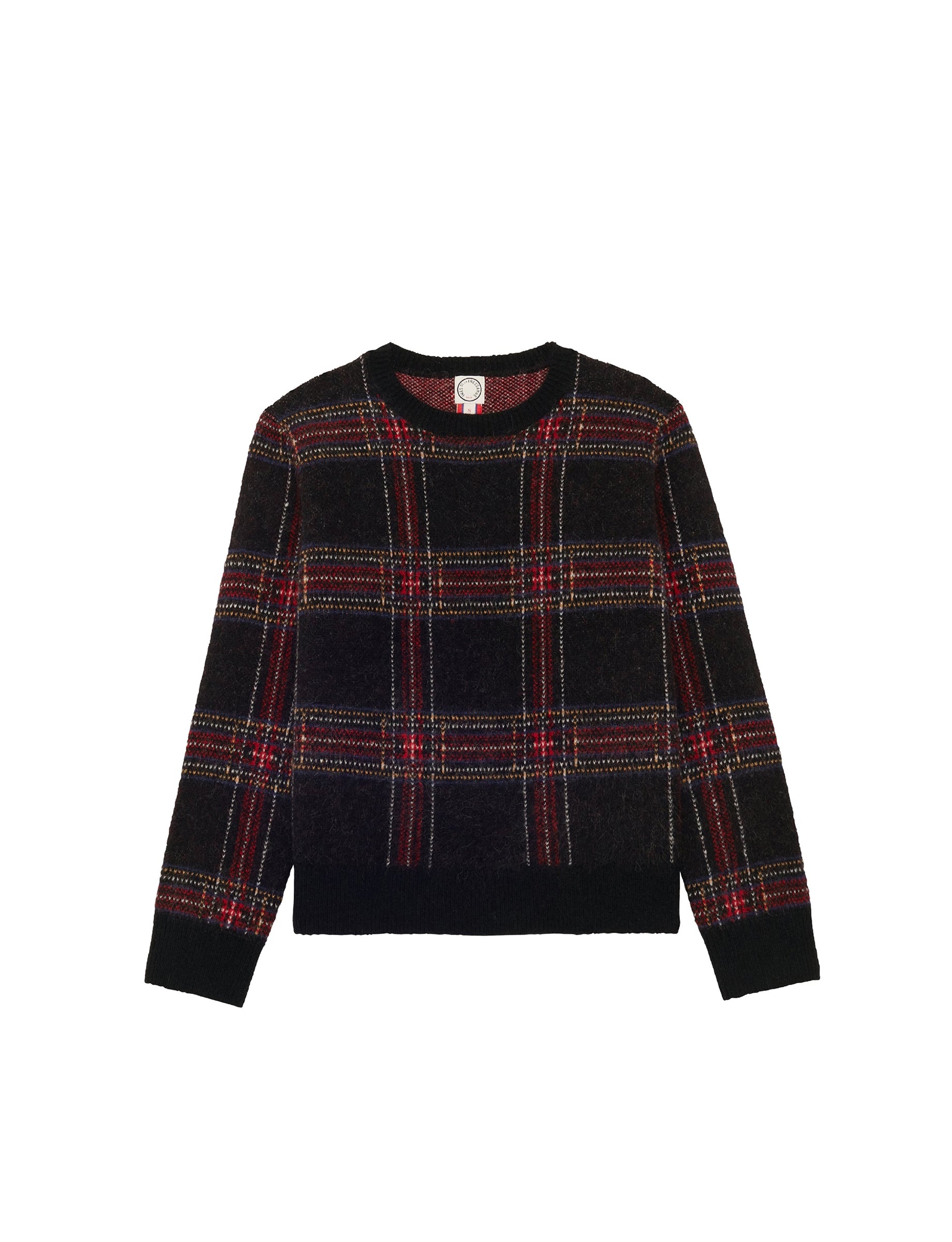 8qty NEW  / Pull Ulysse en laine -  Black