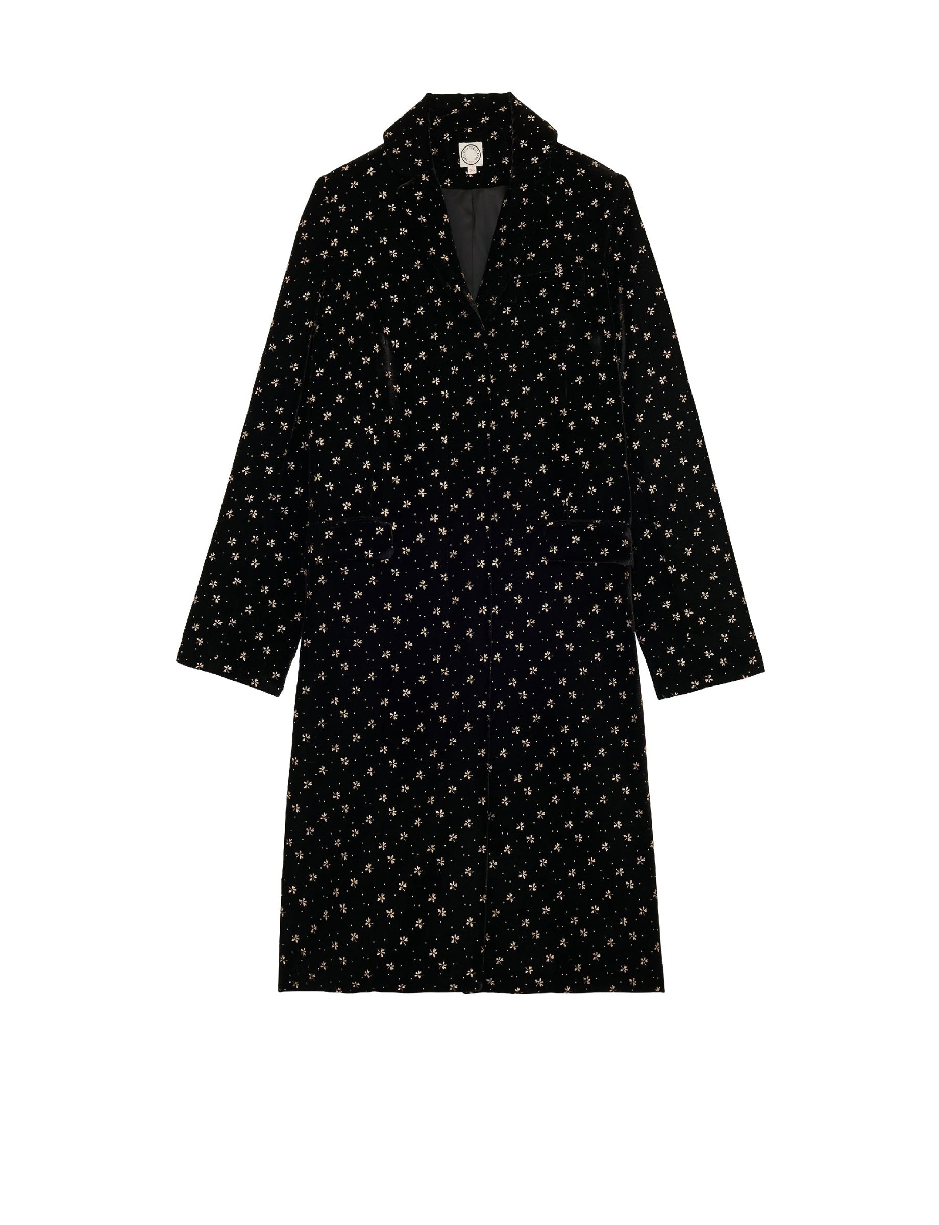 17qty NEW  / Manteau Franck -  Black
