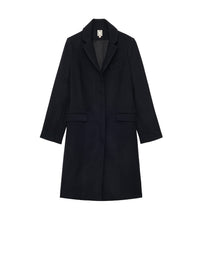 25qty NEW  / Manteau Franck en laine -  Blue Dark