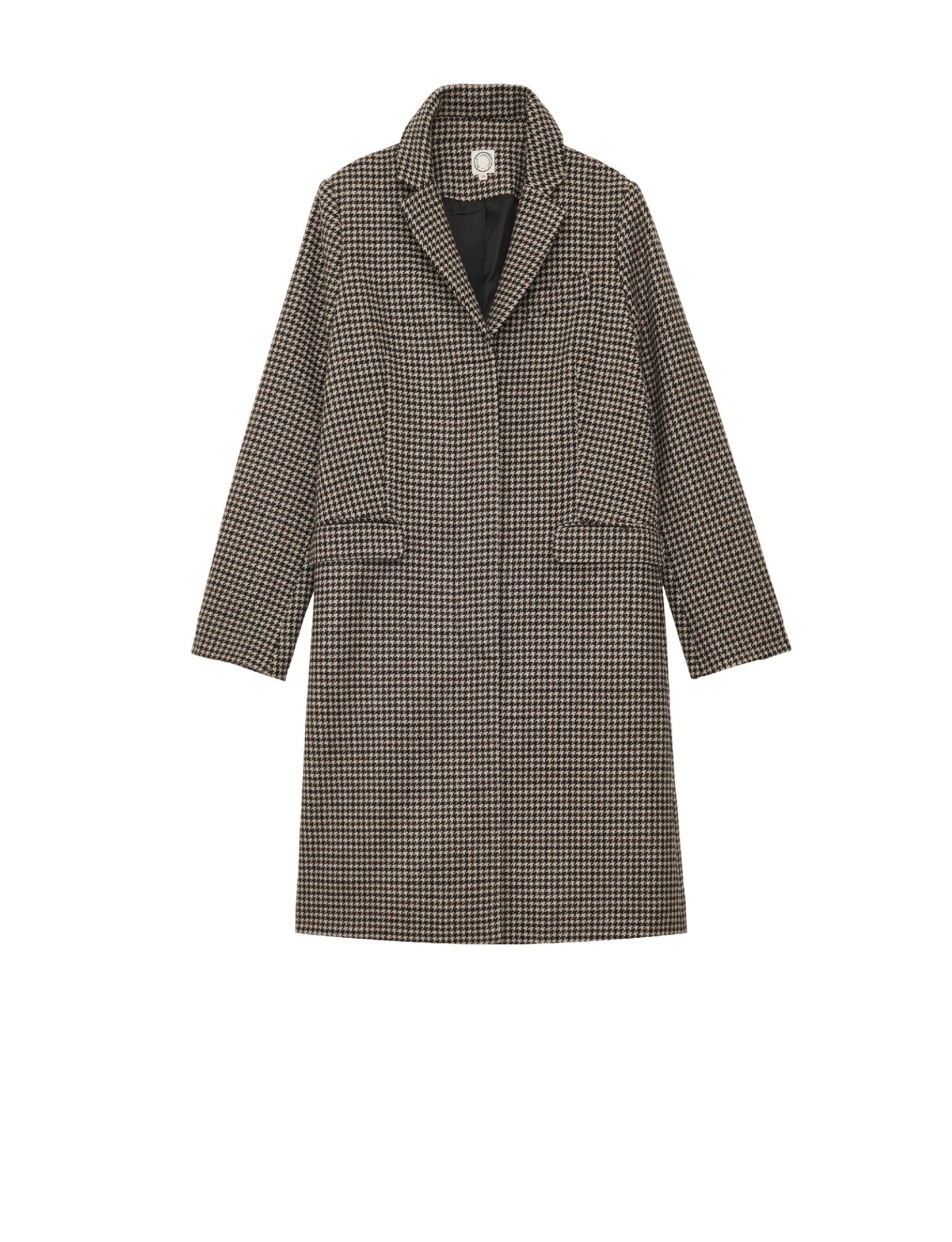 4qty NEW  / Manteau Franck en laine -  Black Pdp