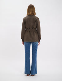6qty NEW  / Manteau Romaric en laine -  Brown