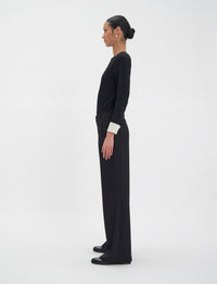 15qty NEW  / Pantalon Luciano -  Black