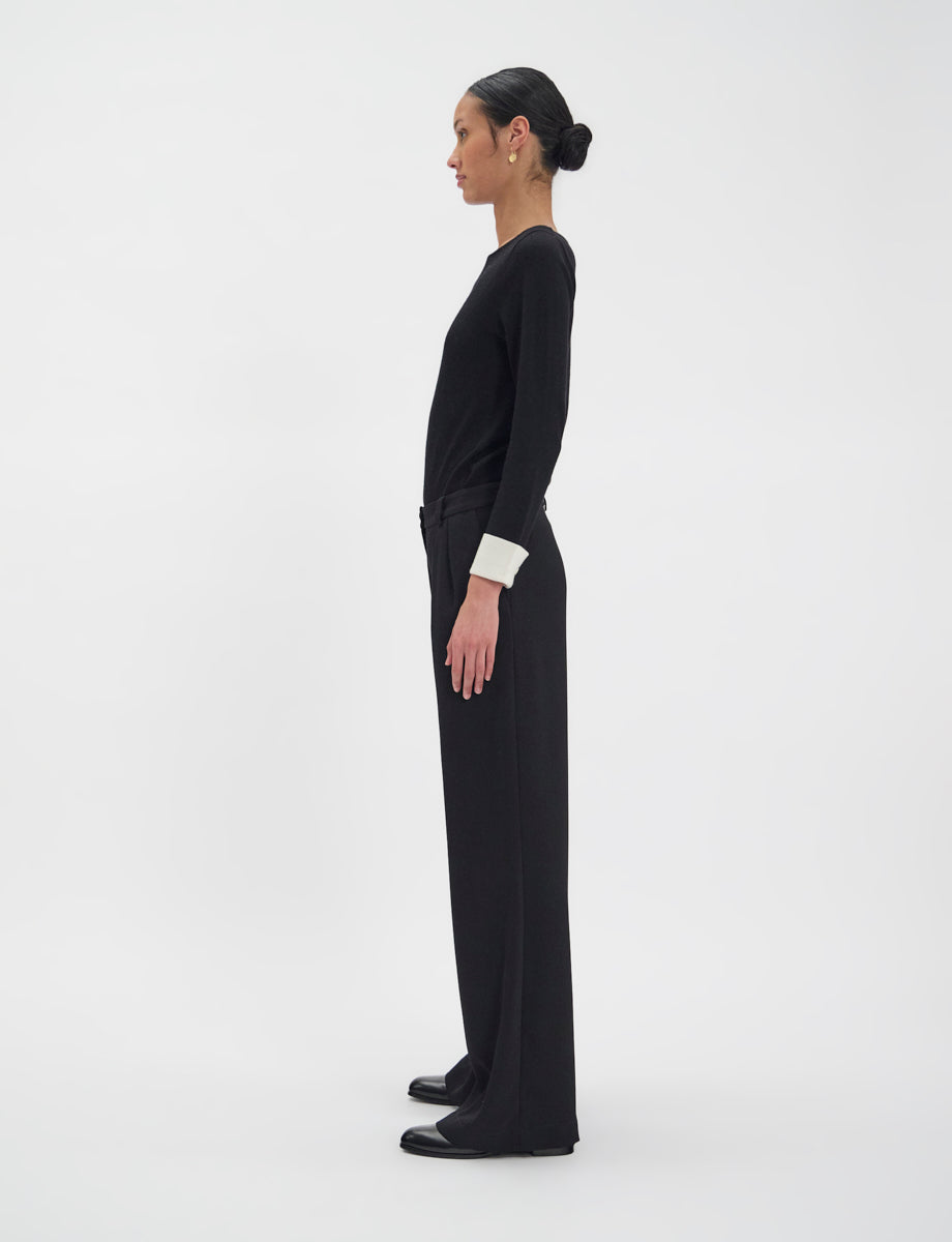 15qty NEW  / Pantalon Luciano -  Black