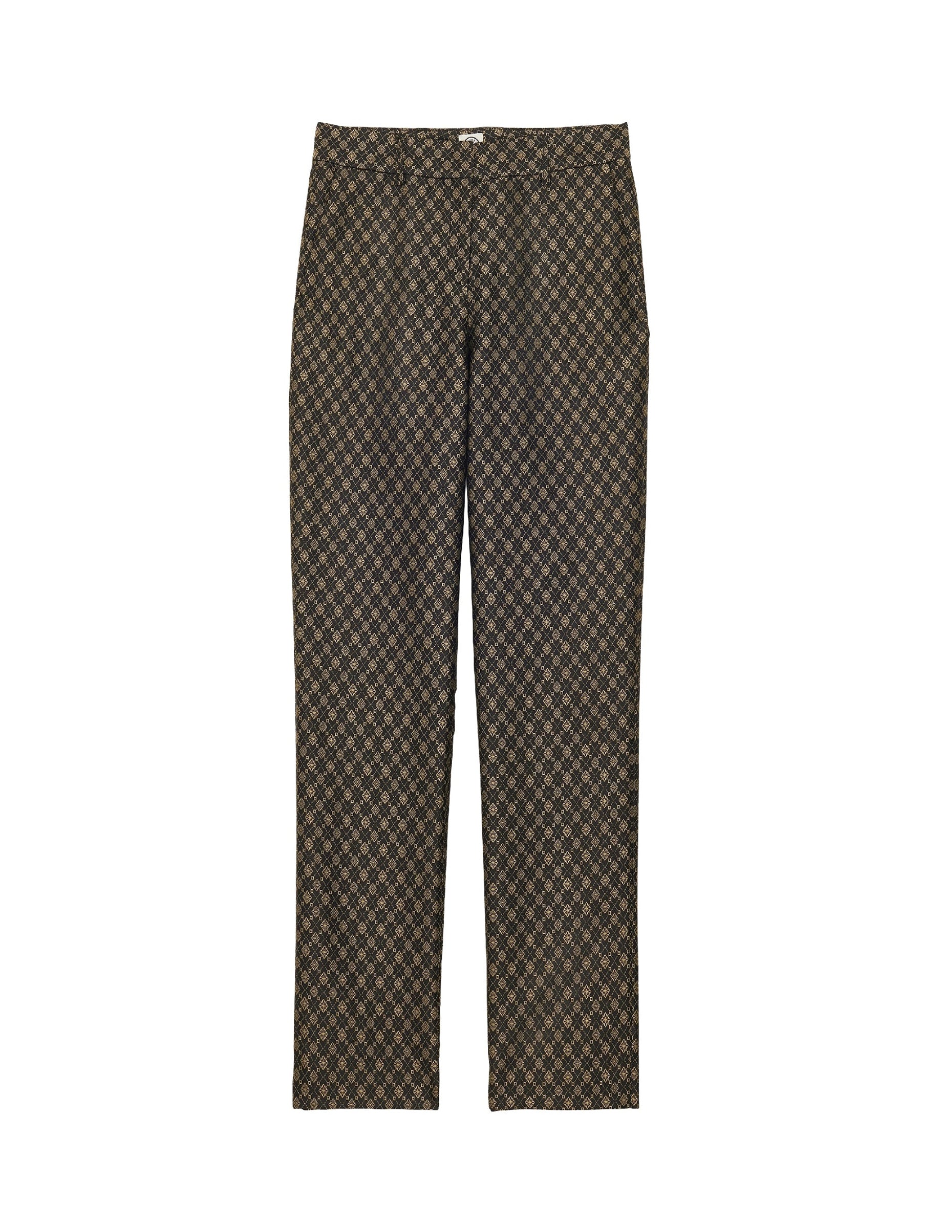 61qty NEW  / Pantalon Audrey -  Black Gold