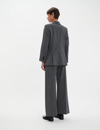 2qty NEW  / Pantalon Marlène en laine -  Grey