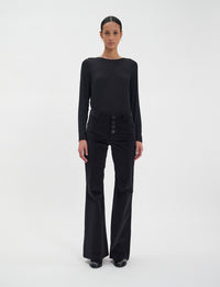 4qty NEW  / Pantalon Charlotte -  Black