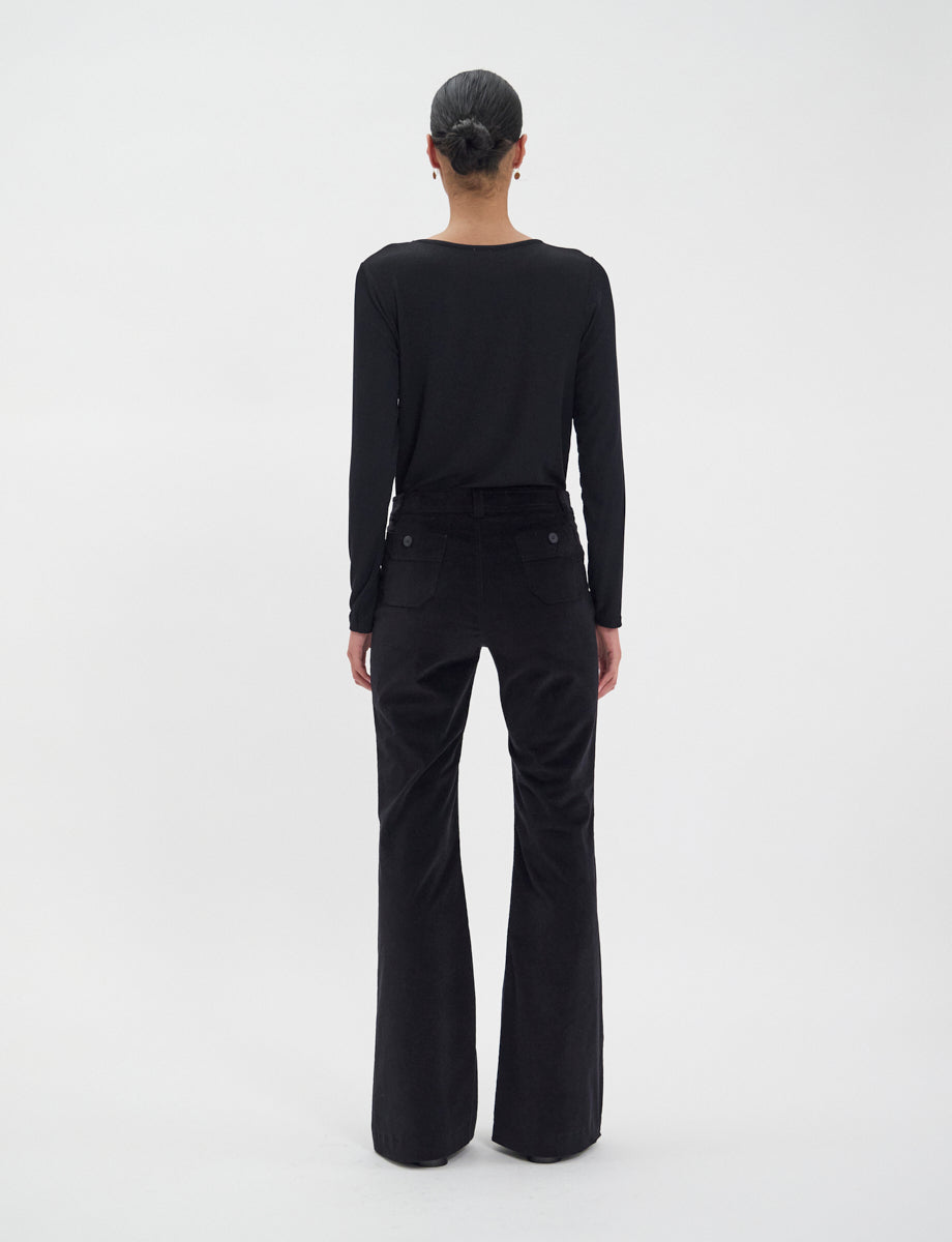 4qty NEW  / Pantalon Charlotte -  Black