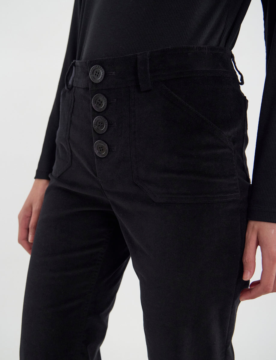 4qty NEW  / Pantalon Charlotte -  Black