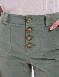8qty NEW  / Pantalon Charlotte -  Sage