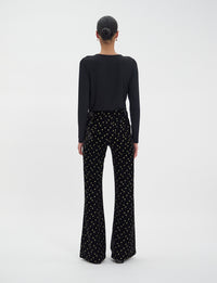 11qty NEW  / Pantalon Charlotte -  Black